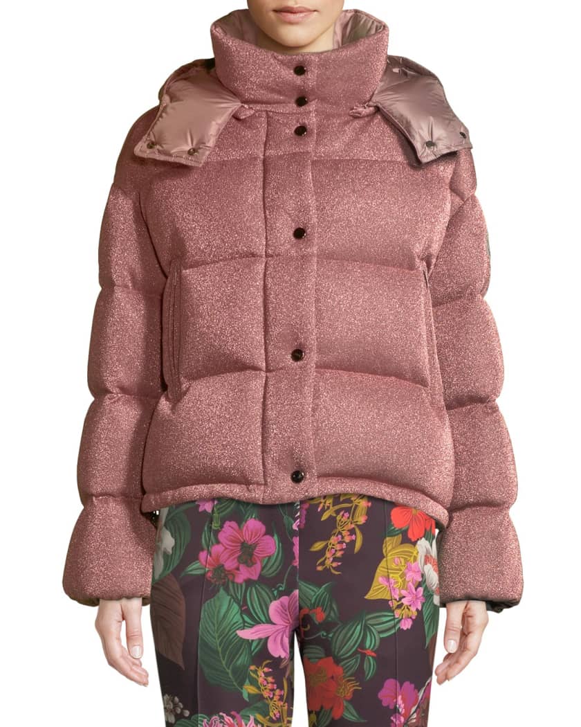 Moncler caille metallic best sale