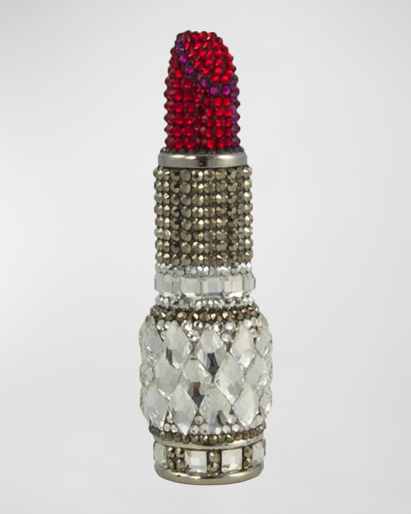 Judith Leiber Couture Crystal Lipstick Pill Box Neiman Marcus