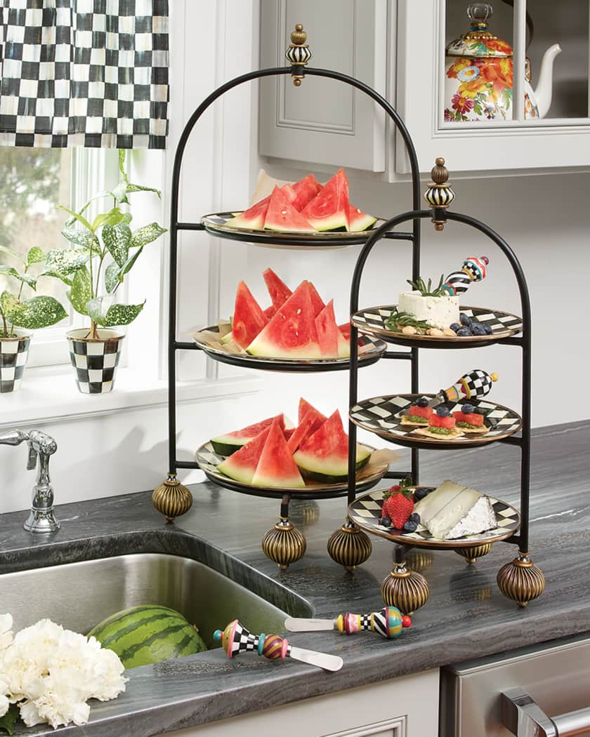 Courtly Check Salad Plate