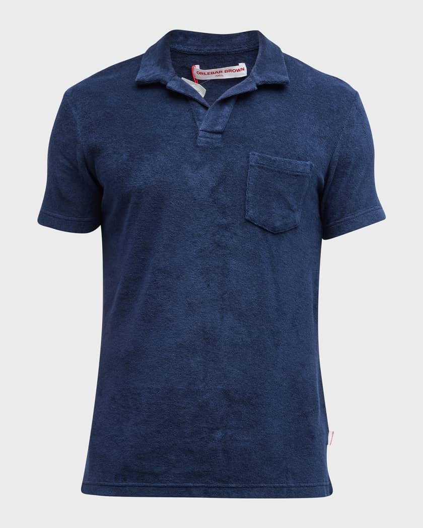 Terry towelling hot sale polo