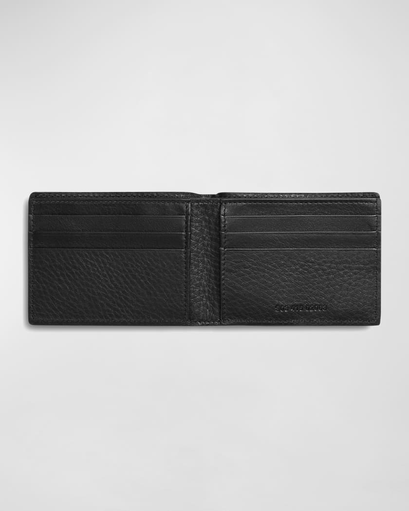 Men's Slim Leather Bifold Wallet
