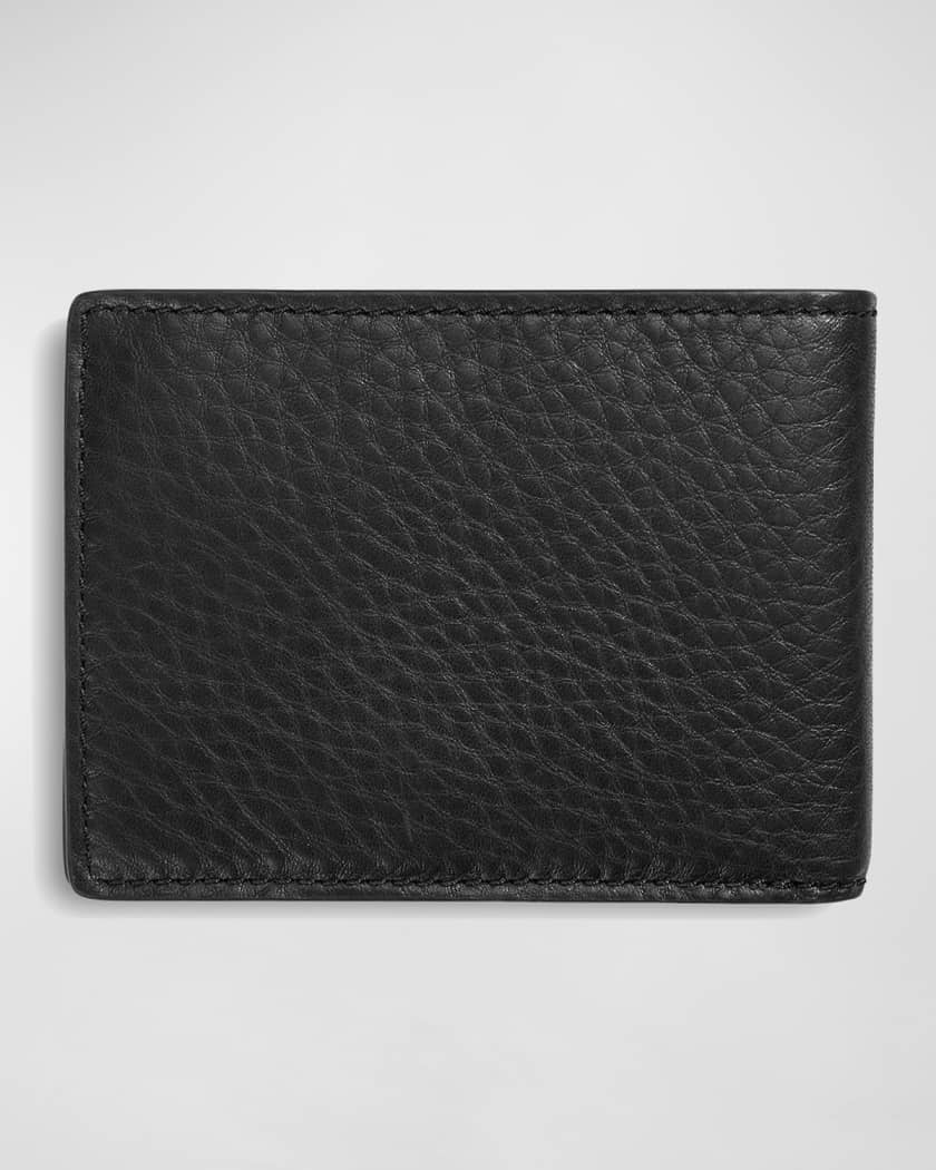 Men's Slim Leather Bifold Wallet
