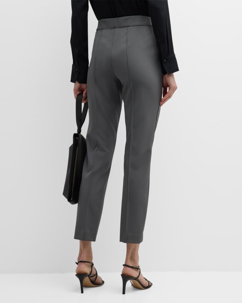 Lafayette 148 New York Acclaimed Stretch Mercer Pants in Shale
