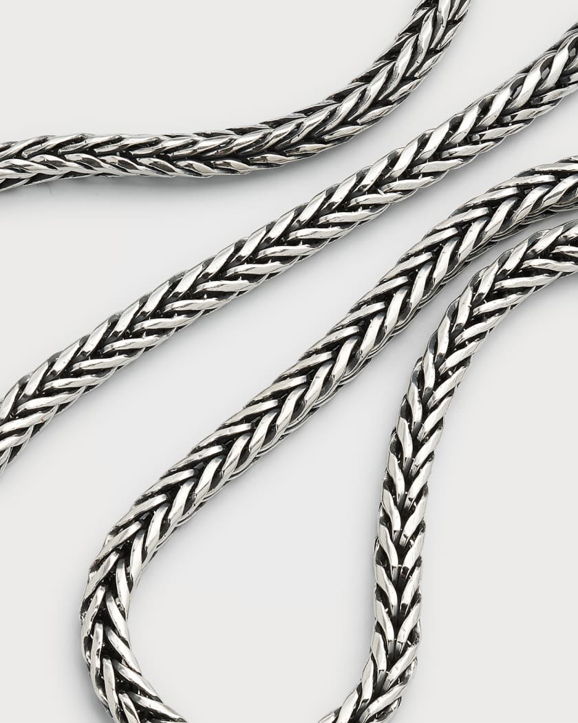 Konstantino Men s Sterling Silver Braided Chain Necklace Neiman