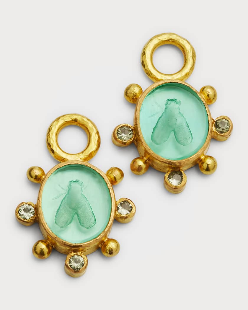 Elizabeth locke earring charms top