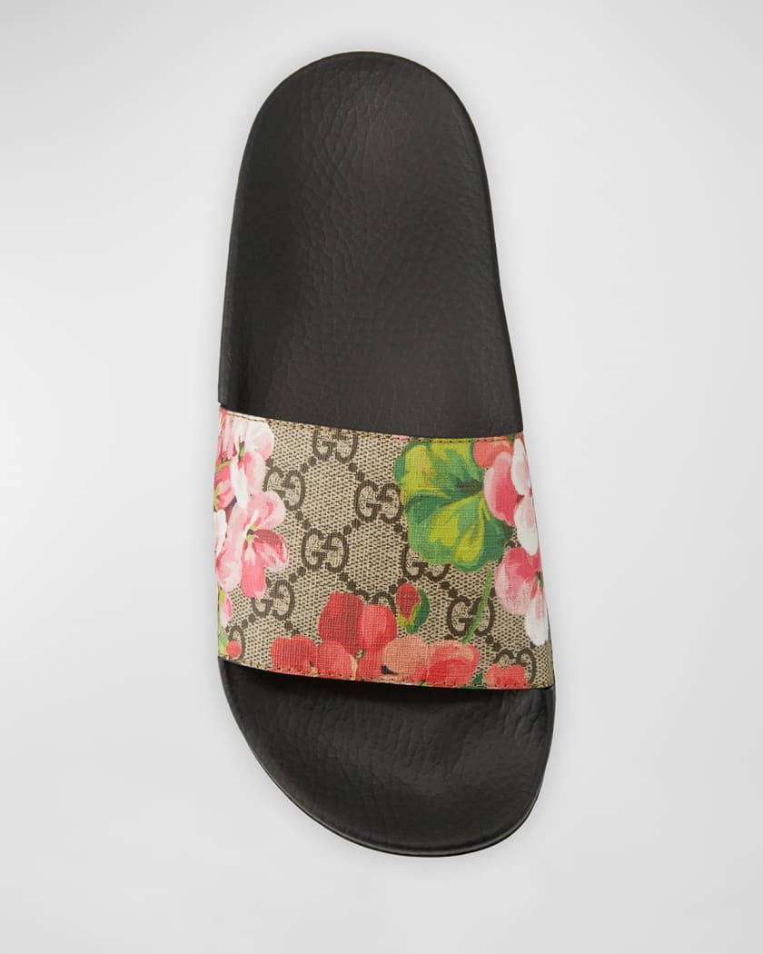 SALE] Gucci Blooms Slides Sandals - Luxury & Sports Store