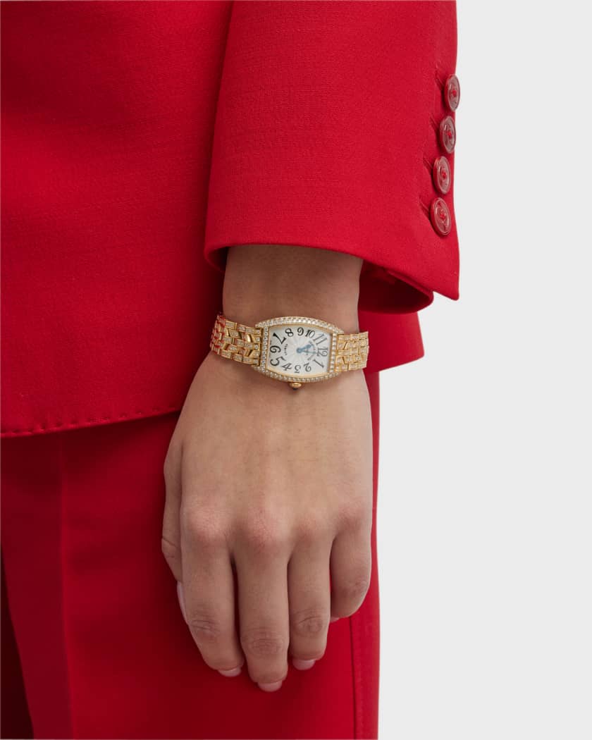 Franck muller hotsell yellow diamond watch