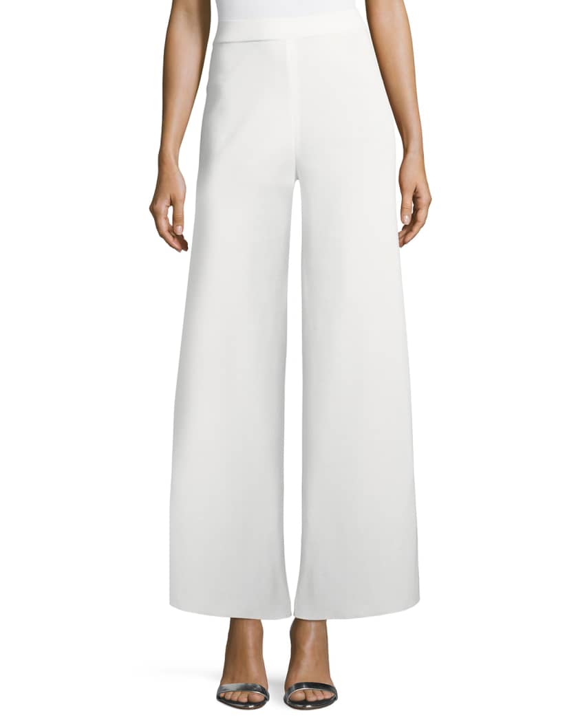 Petite Washable Wide Leg Pants