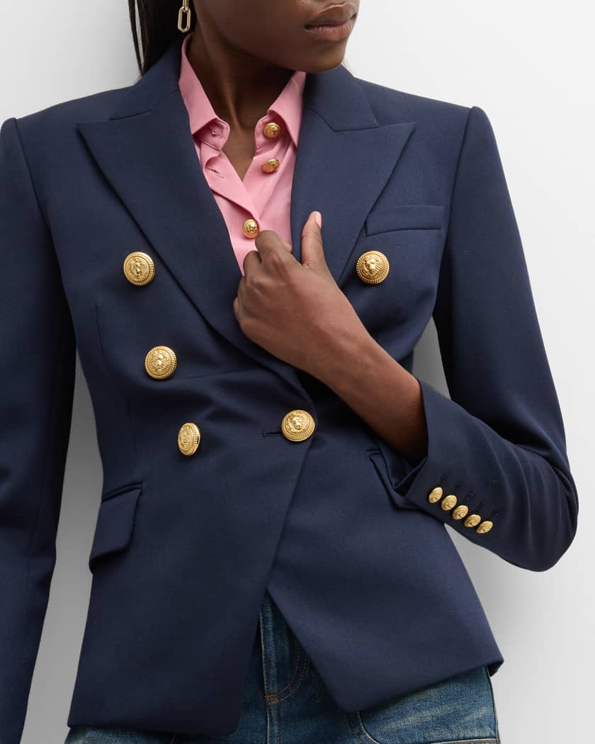 Balmain double-breasted blazer - Blue