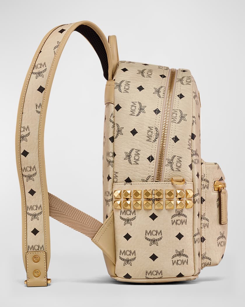 Mcm mini backpack beige top