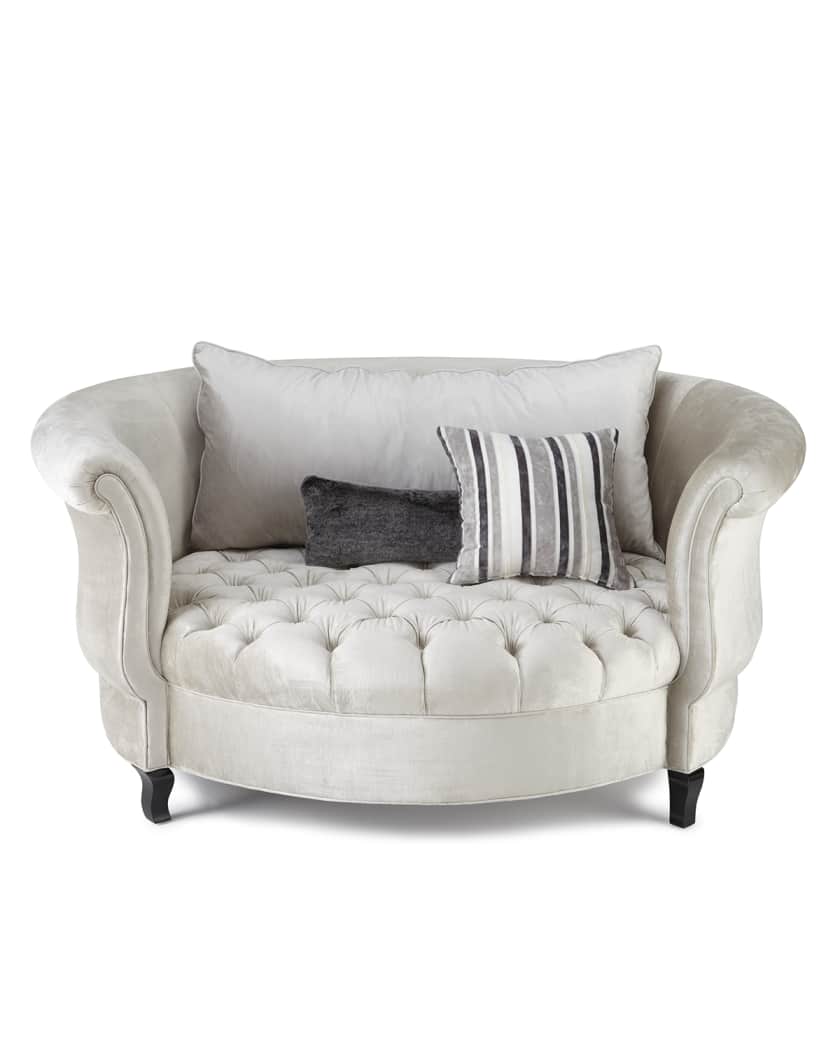 Silver cuddle 2025 chair