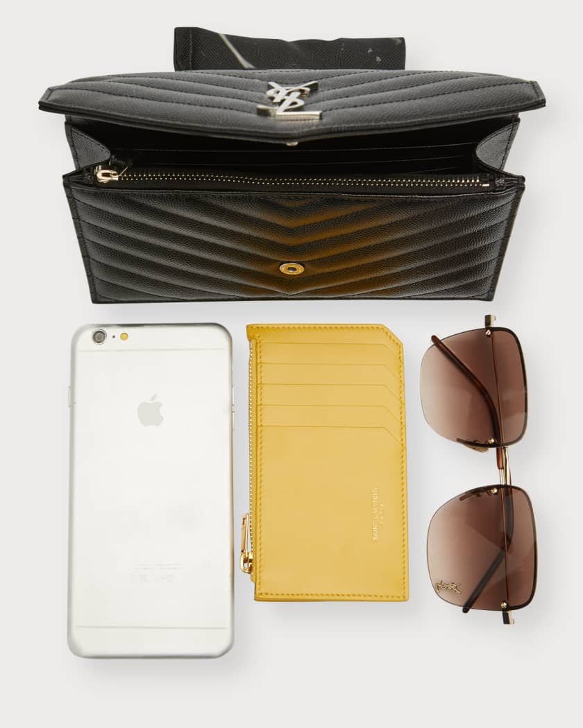 Ysl monogram chain wallet sales