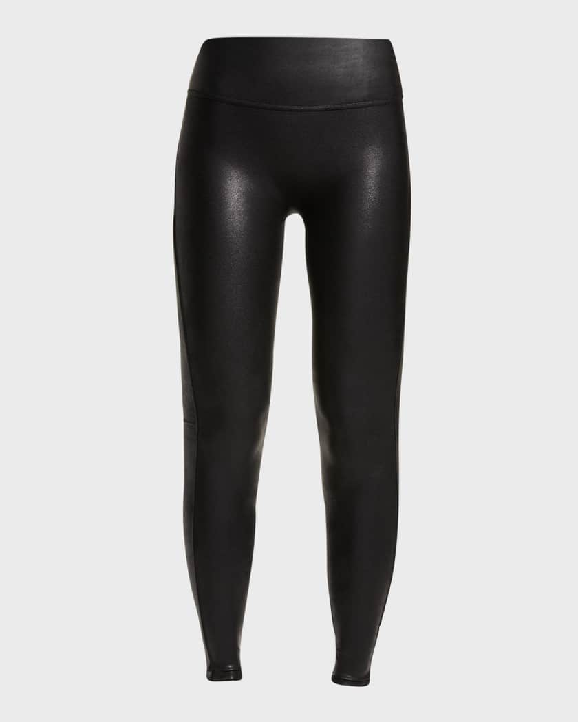 Shaping leather leggings sale