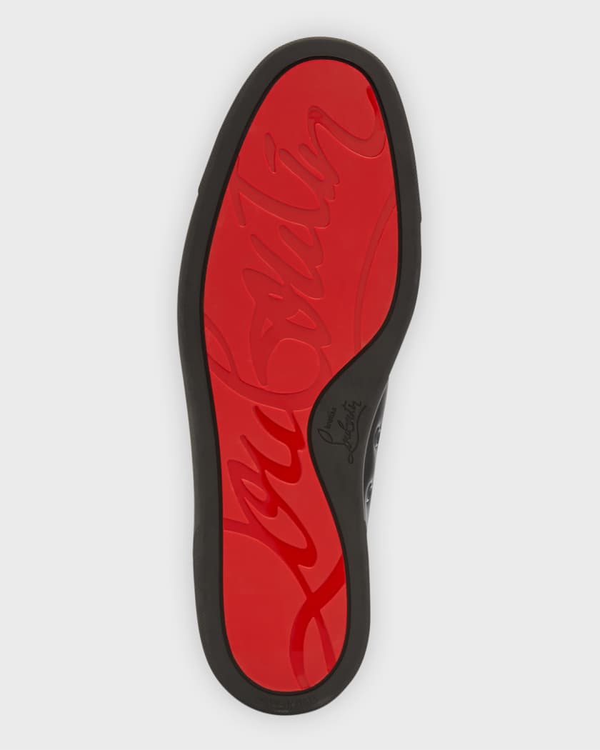 Red bottom deals shoes spikes