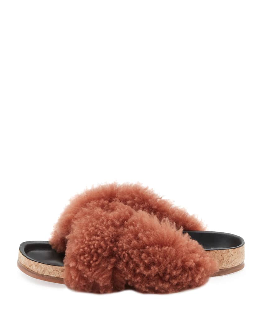 Chloe fur slides new arrivals