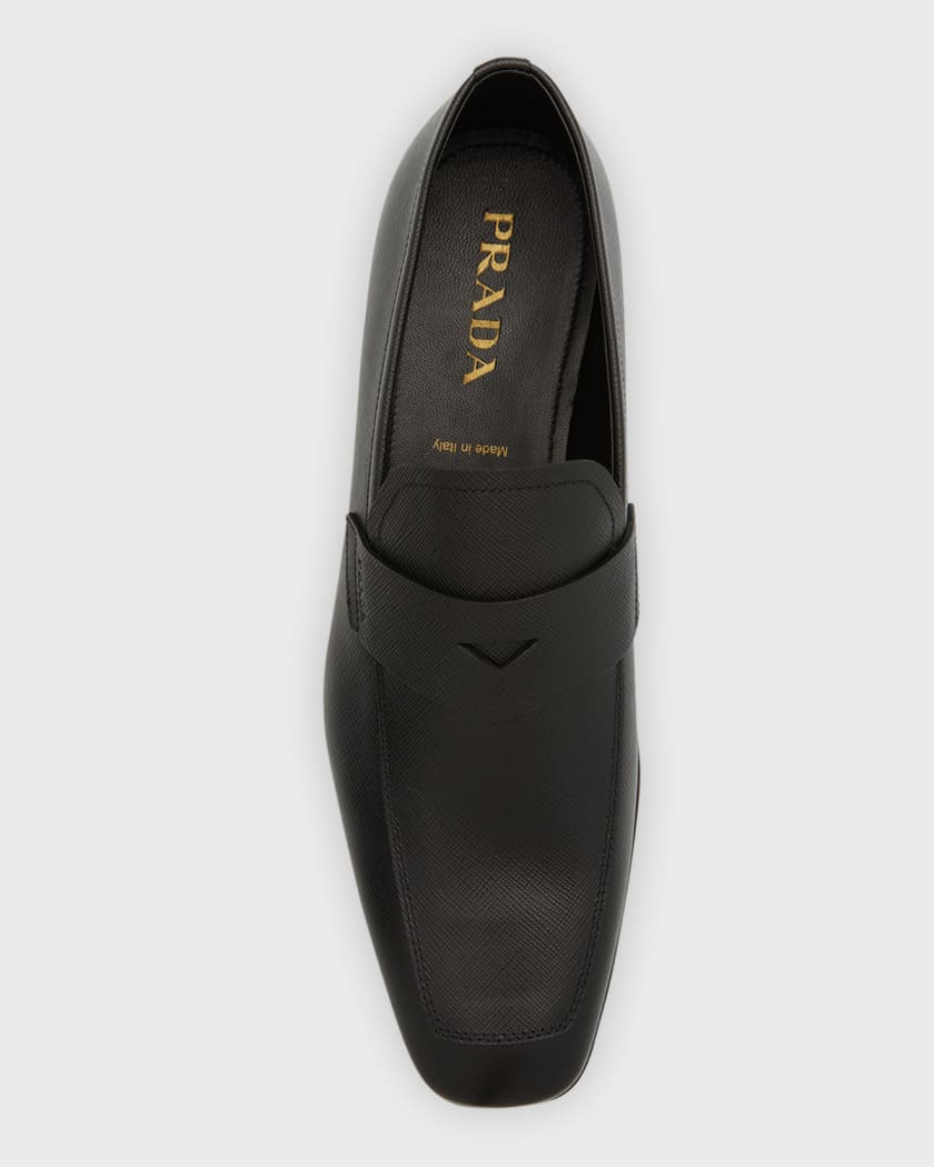 Prada 2025 saffiano loafers