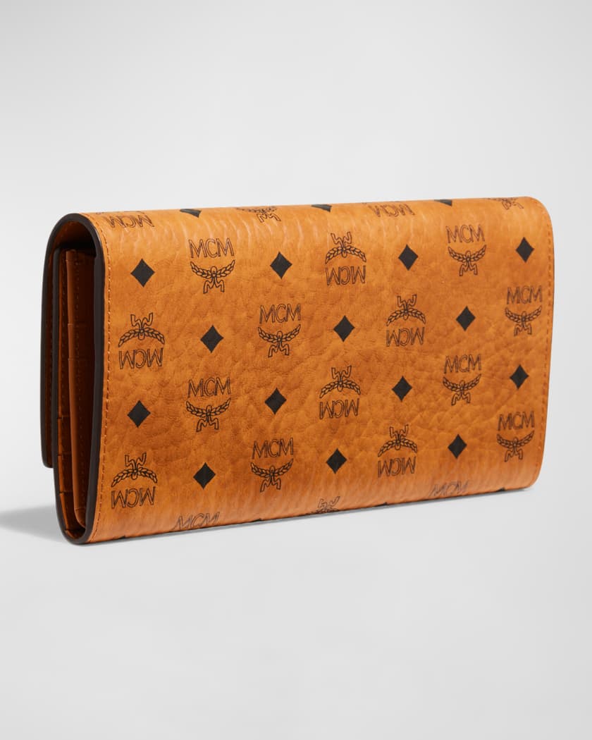 MCM Visetos Printed Wallet - Brown Wallets, Accessories - W3048092