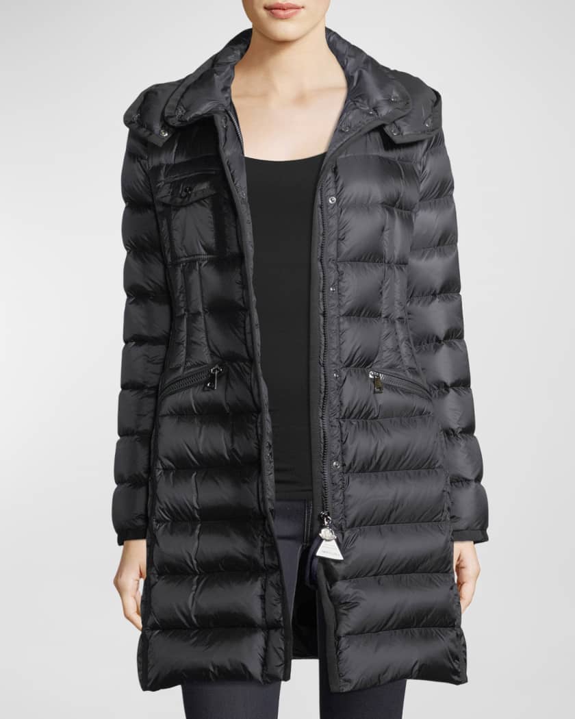 Moncler Hermine Hooded Puffer Jacket | Neiman Marcus Moncler Hermine Hooded Puffer Jacket | Neiman Marcus