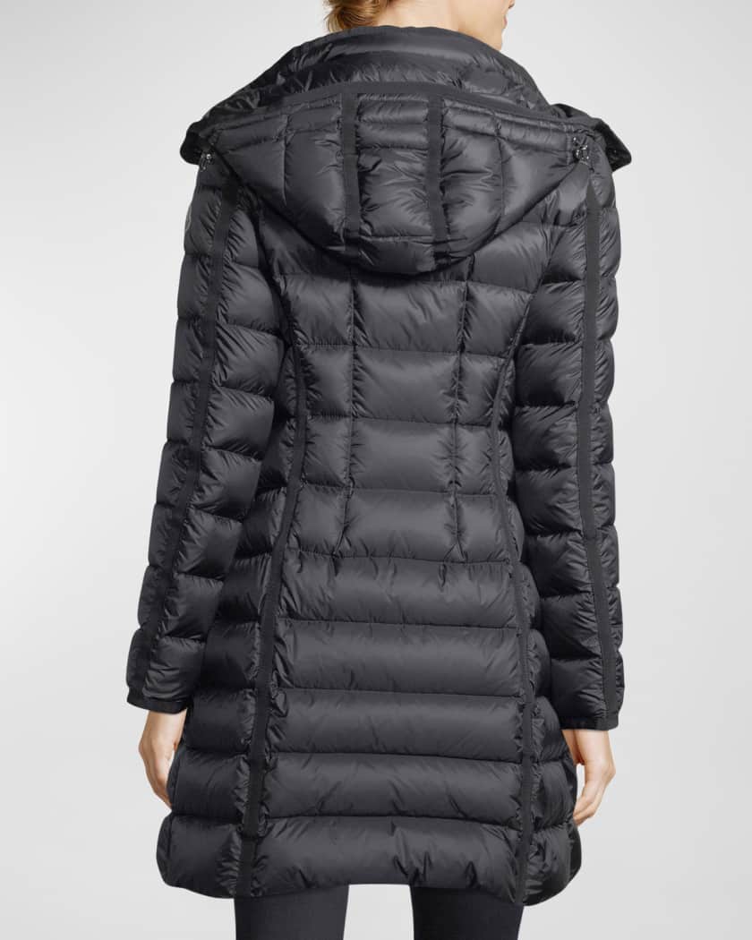 Moncler Hermine Hooded Puffer Jacket | Neiman Marcus