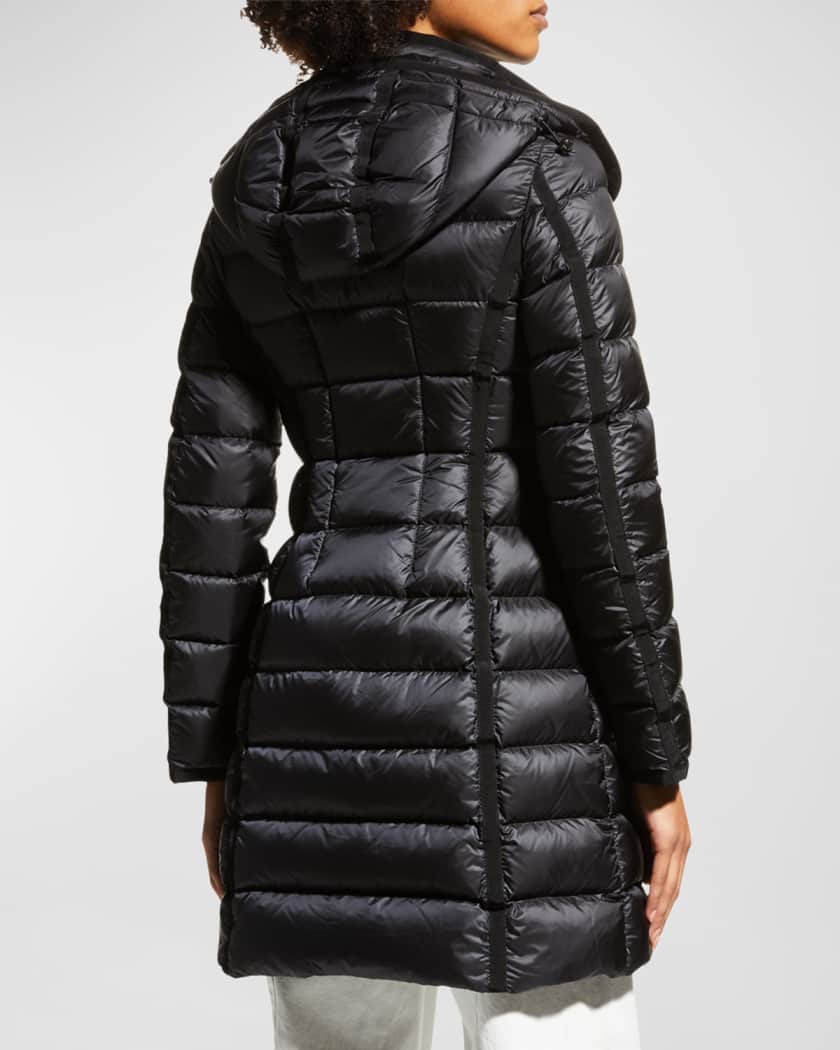 Moncler hermine hooded puffer jacket online