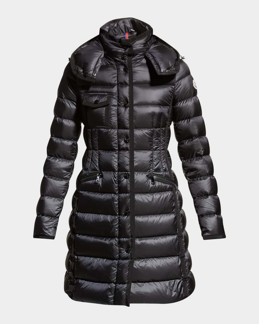 moncler hermine hooded puffer jacket