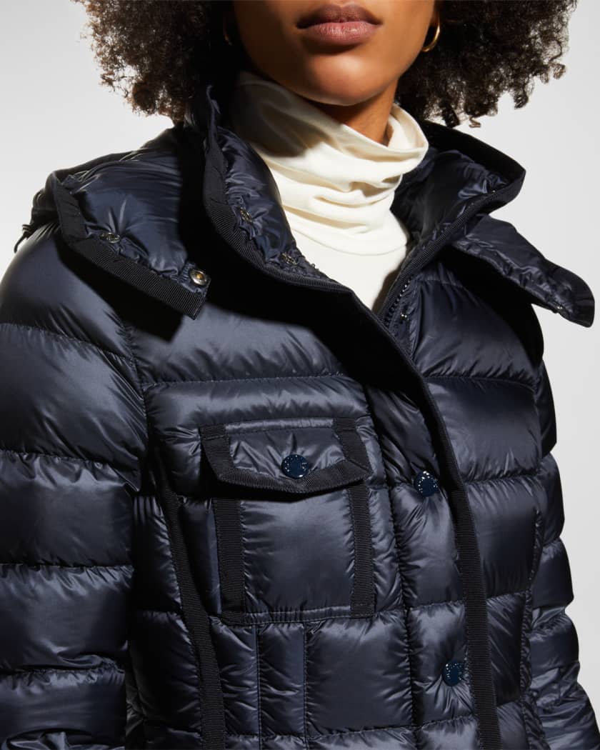 Womens Long Down Jackets Moncler Hermine Long Down Jacket Black Revalue  Global | lupon.gov.ph
