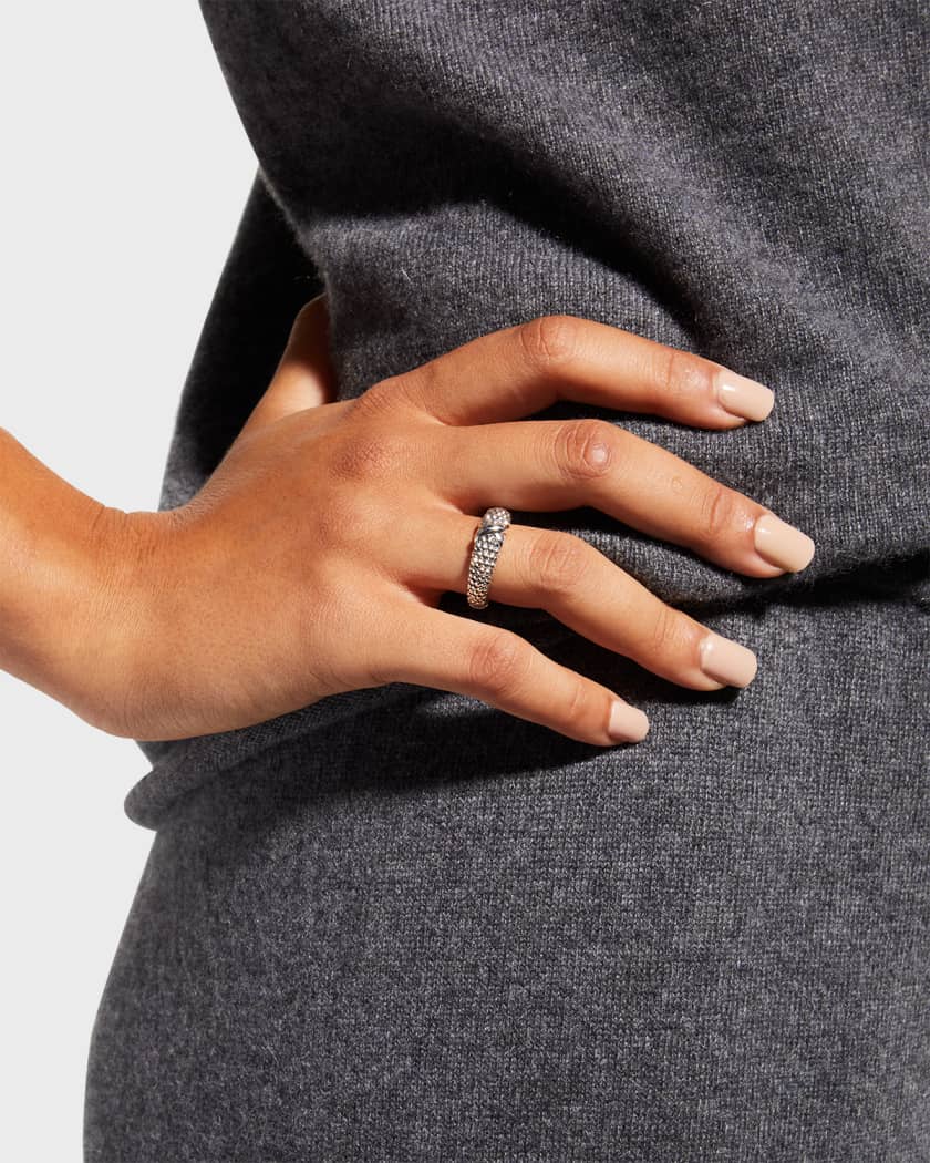 Lagos beaded x ring sale