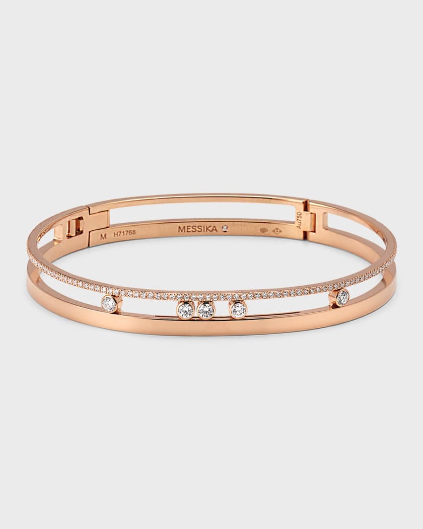 14K Yellow Gold Diamond Cross Pink Cord Bracelet – Maurice's Jewelers