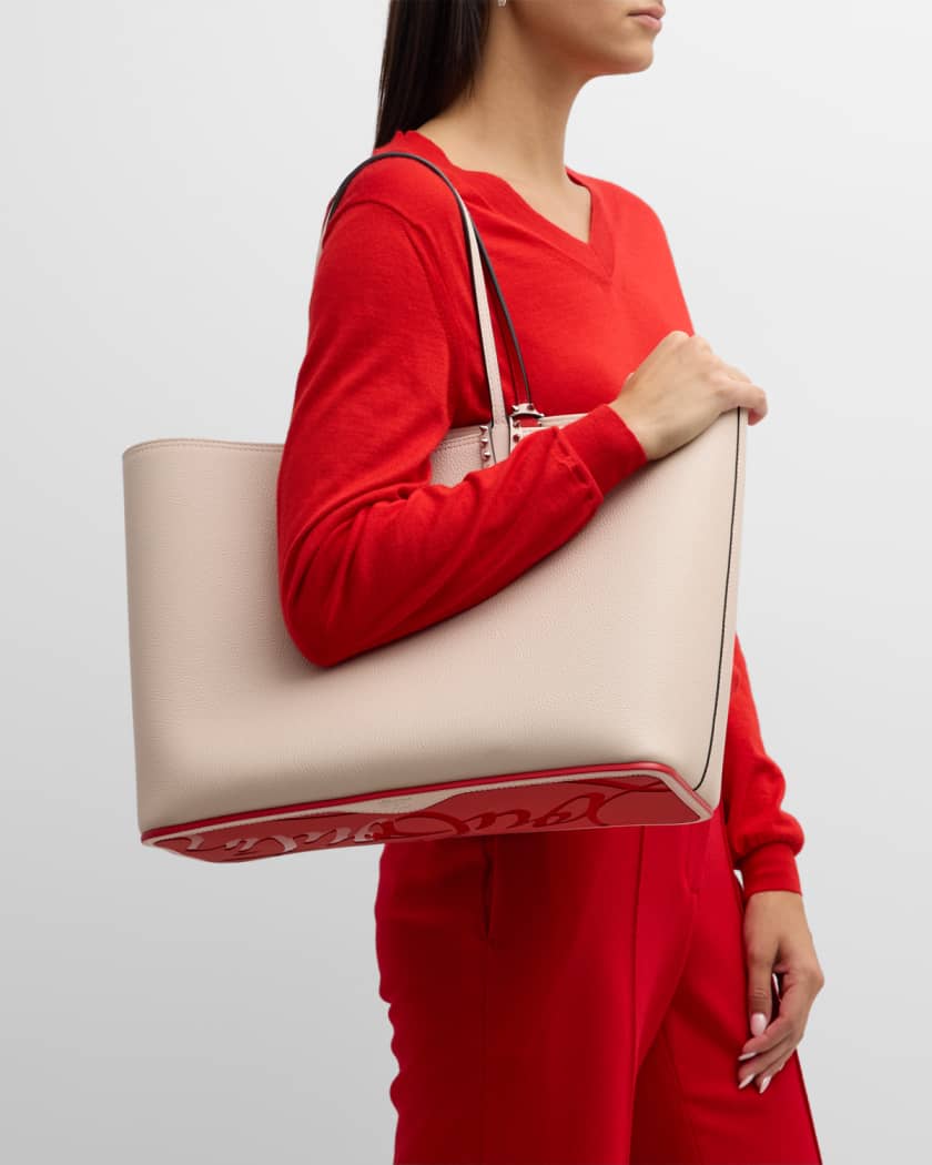 Cabata East-West Leather Tote Bag