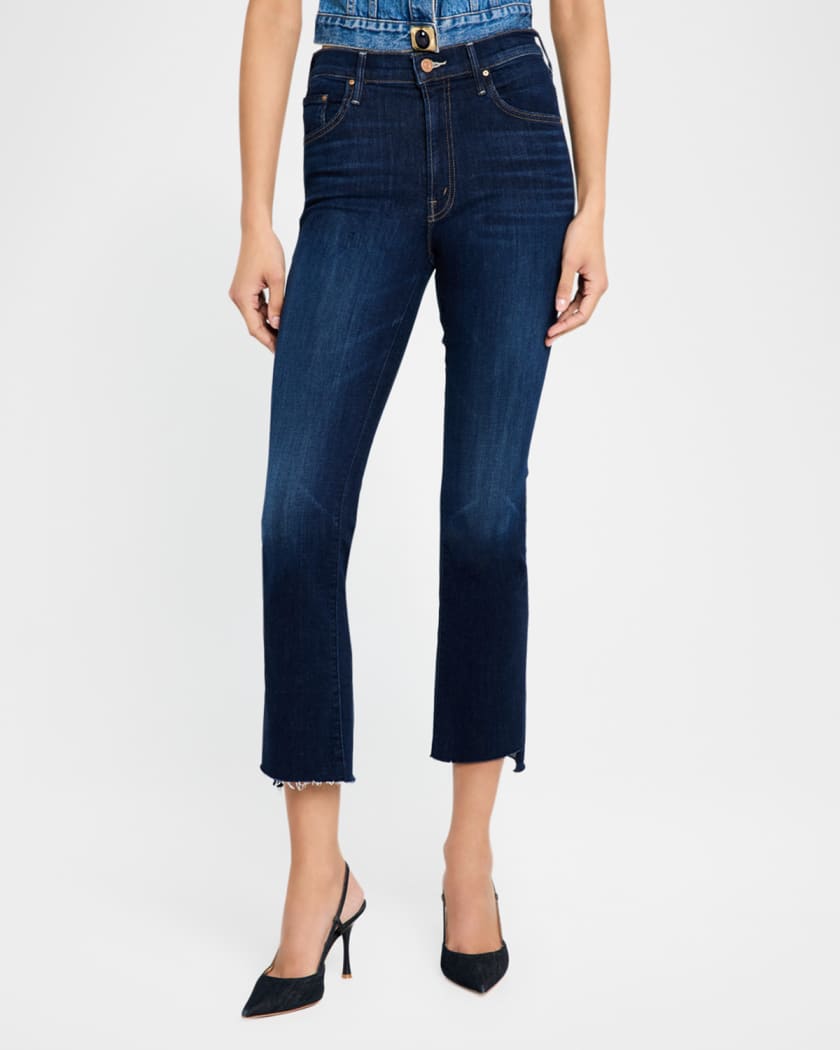 The Insider Crop Step Fray Jeans