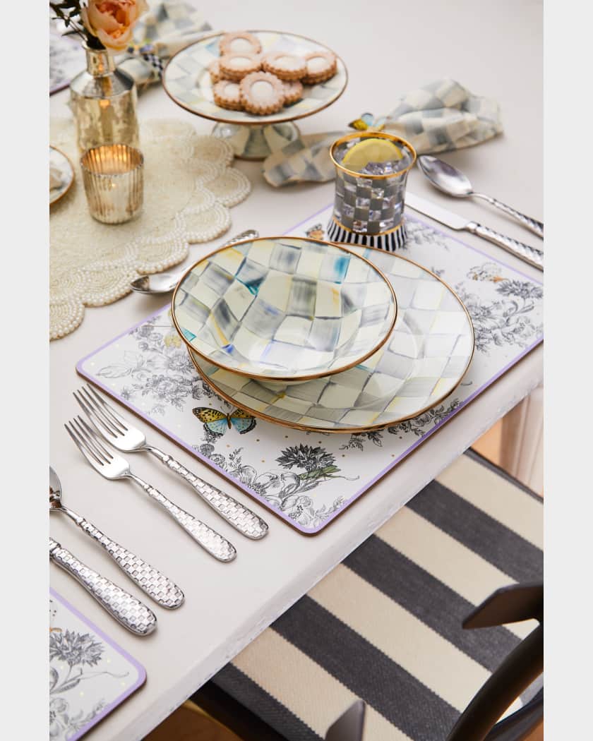 5-Piece Check Flatware Place Setting