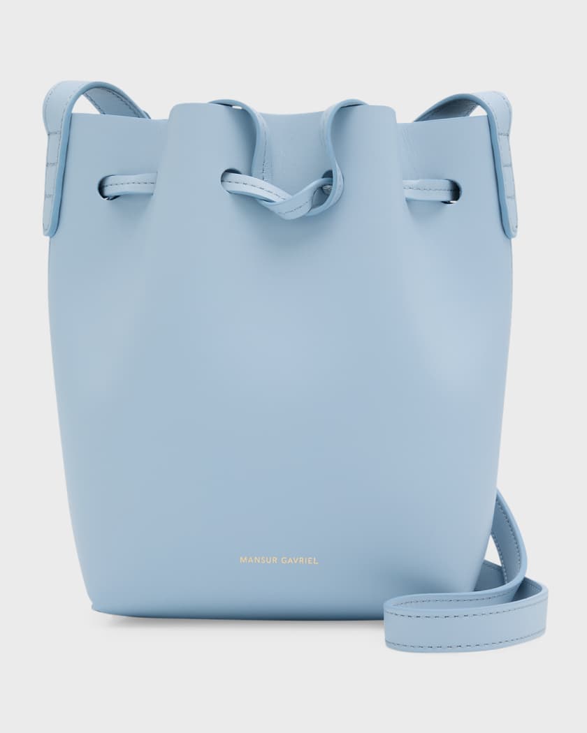 Mansur Gavriel Mini Mini Leather Bucket Bag