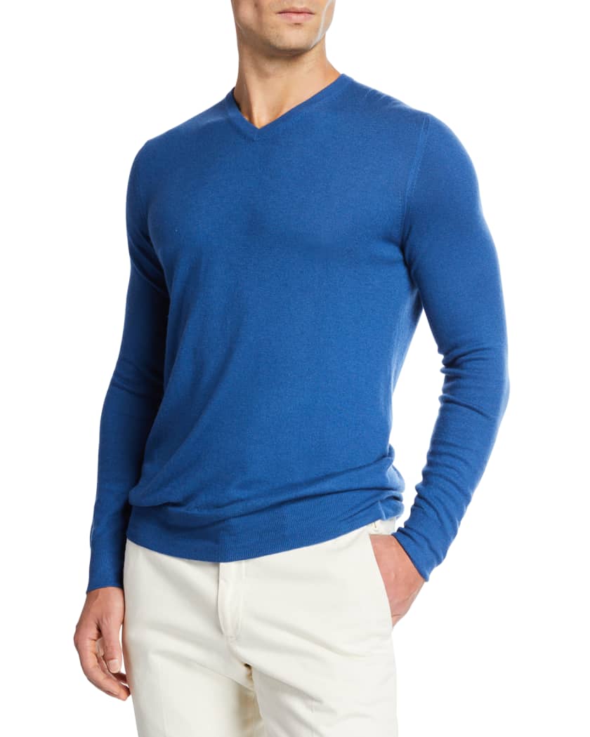 Loro piana v neck sweater Clearance