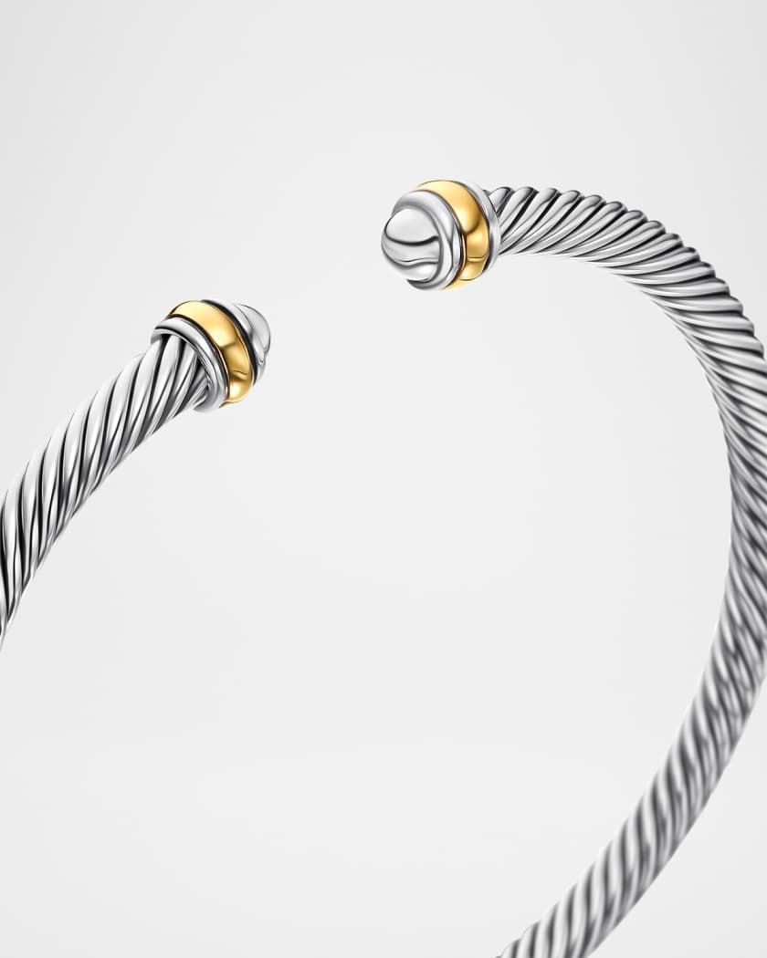 Cable bangle on sale