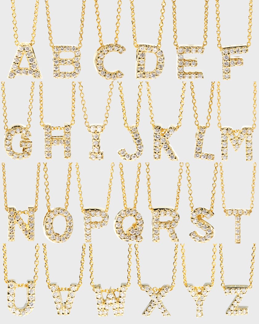 Roberto Coin Tiny Treasures Love Letter Pendant Necklace