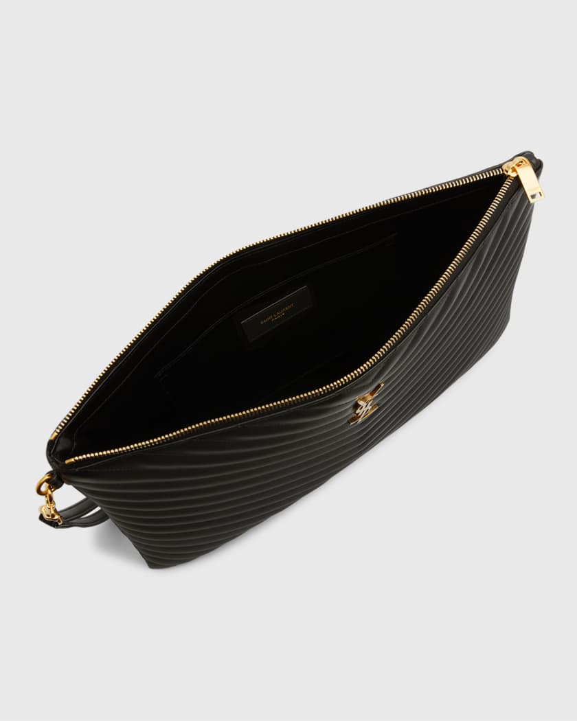 YSL New Pouch Monogram clutch bag, Saint Laurent