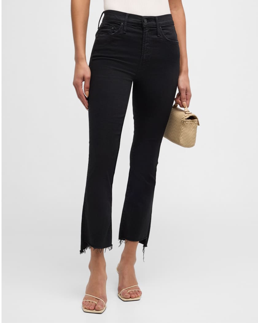 The Insider Crop Step Fray Jeans