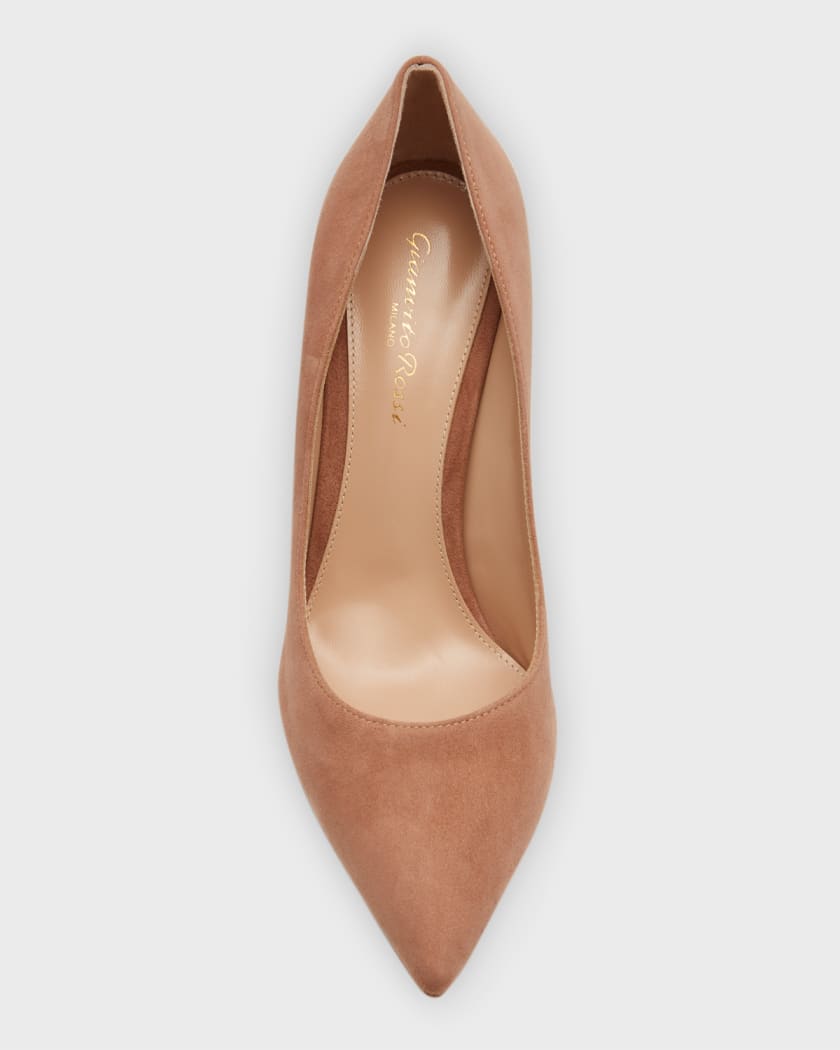 Gianvito rossi 85 suede pumps clearance