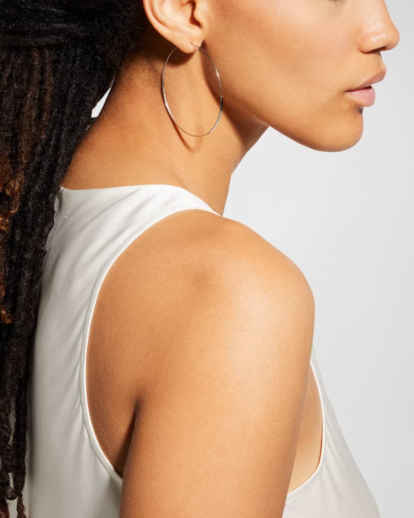Lana flat magic hoop earrings on sale
