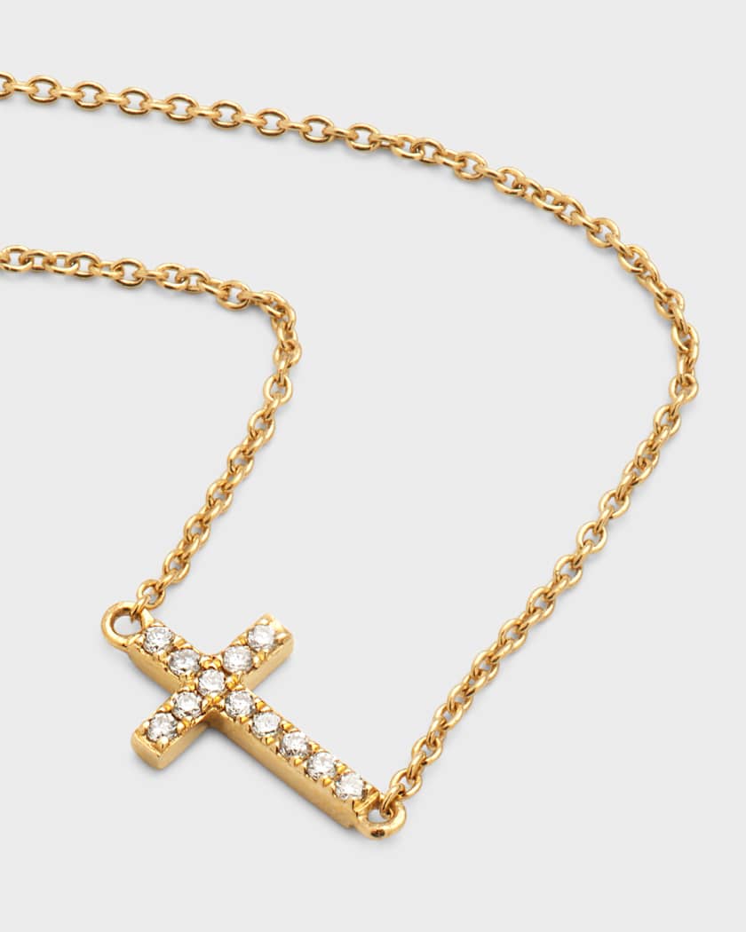 Sydney evan on sale cross necklace