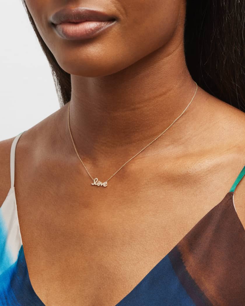Sydney evan hotsell love necklace