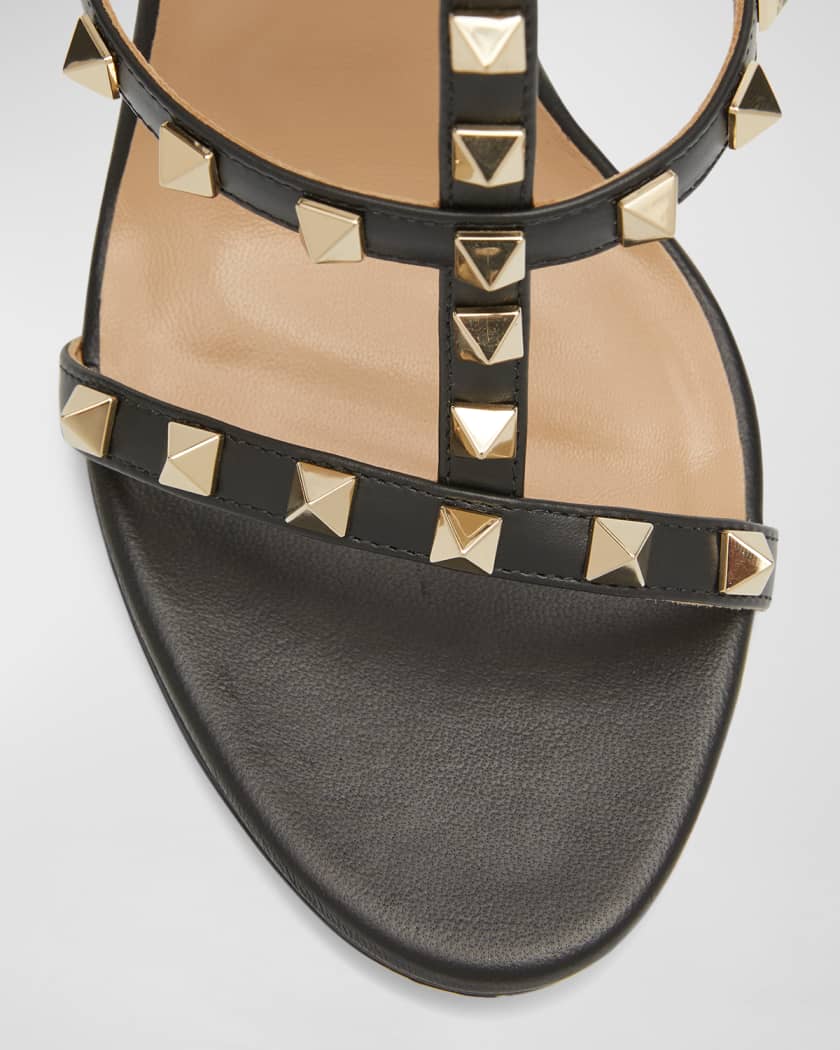 Valentino garavani rockstud 105mm caged leather sandals hotsell
