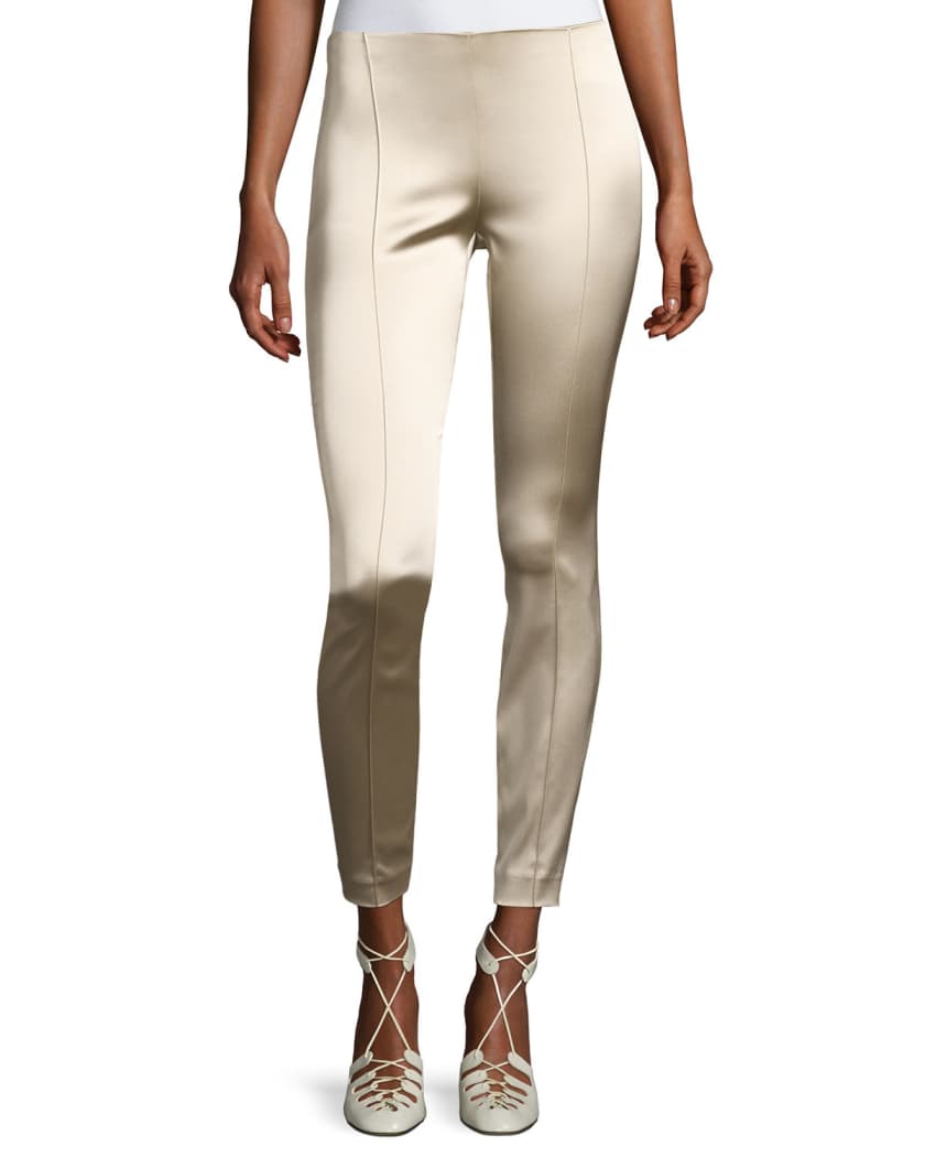 Cosso Skinny Satin Ankle Pants and Matching Items