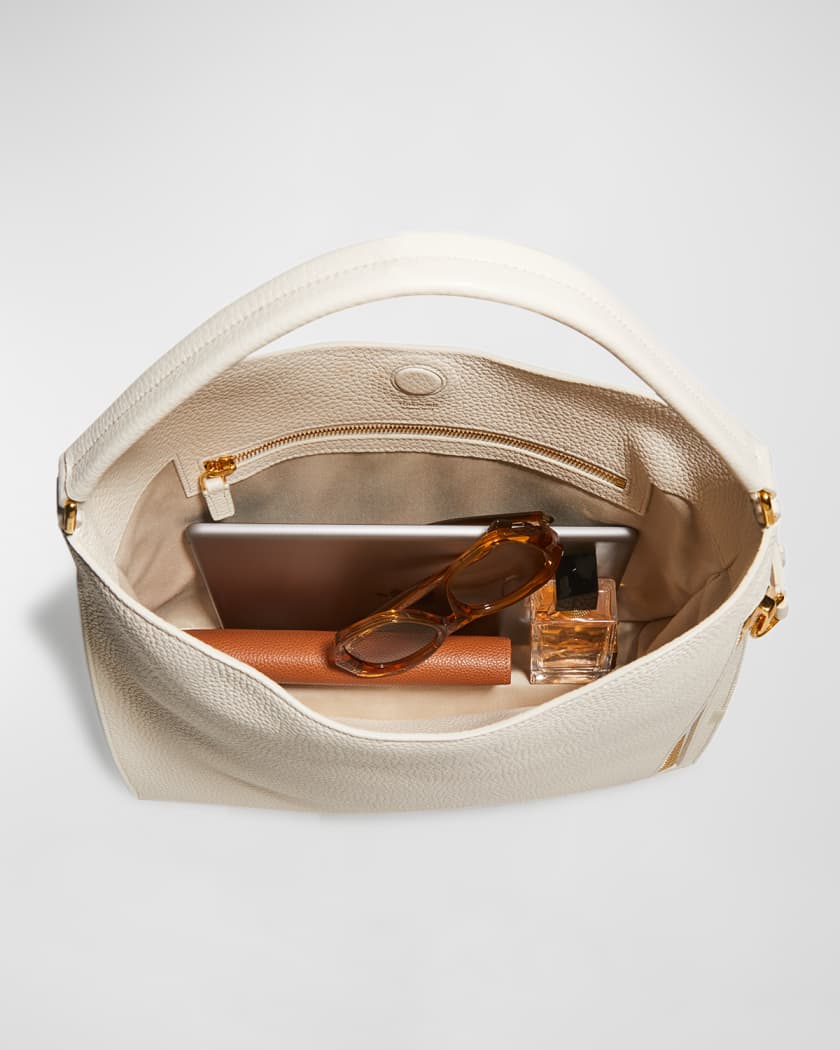Alix Hobo Small in Grained Leather