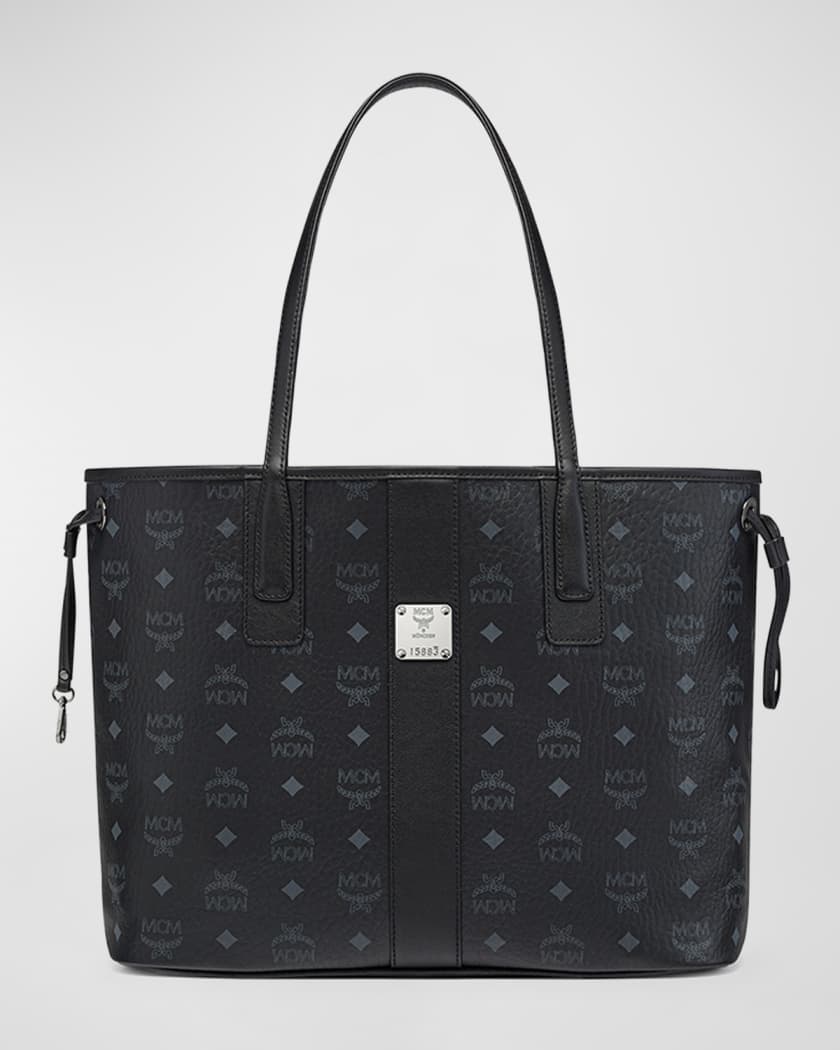 mcm grey tote