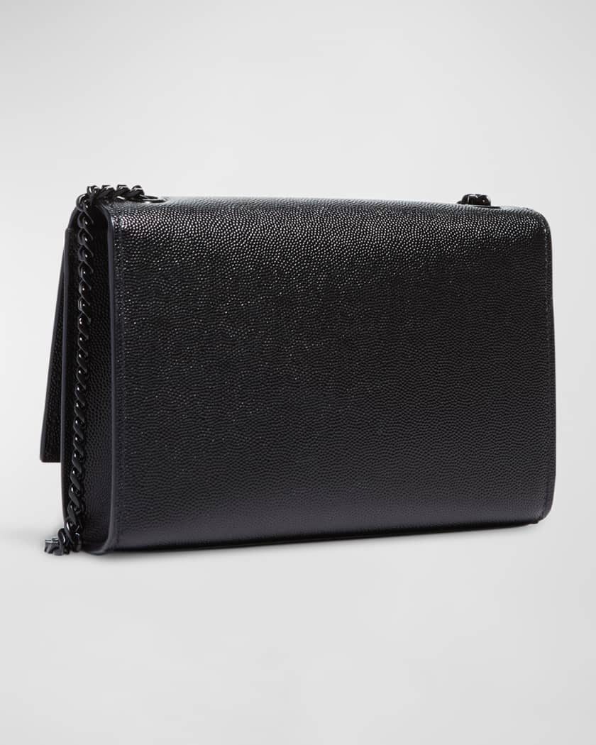 Ysl black shop clutch purse
