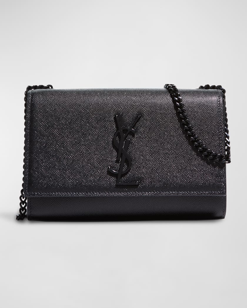 Yves Saint Laurent, Bags, Ysl Kate Monogram Tassel Shouldercrossbody Bag  In Black Suede
