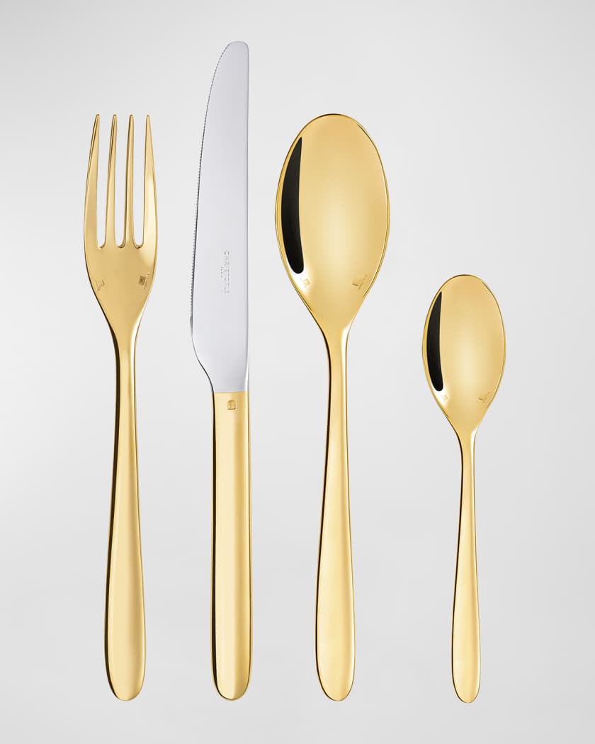 24-Piece Gold Mood Flatware Service