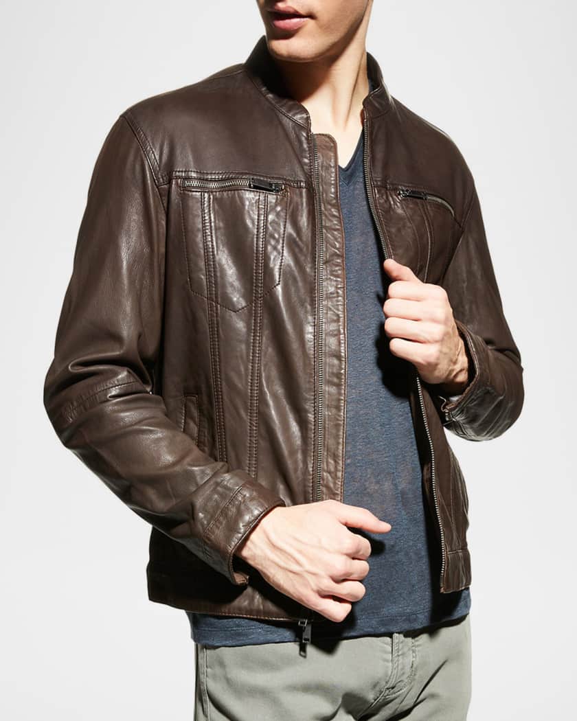 Men's Lambskin Leather Jacket