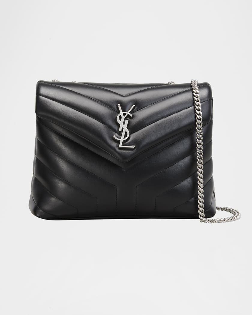 Loulou Small YSL Quilted Calfskin Flap Shoulder Bag